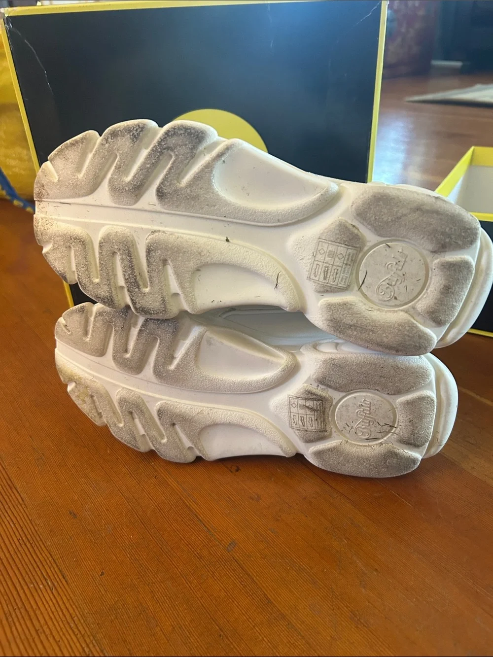 Buffalo David Bitton Corin Platform Sneakers Rave Burning Man UK Euro